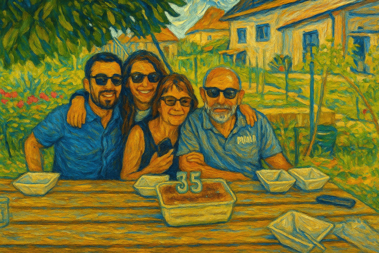 A group of people sitting at a table

AI-generated content may be incorrect.