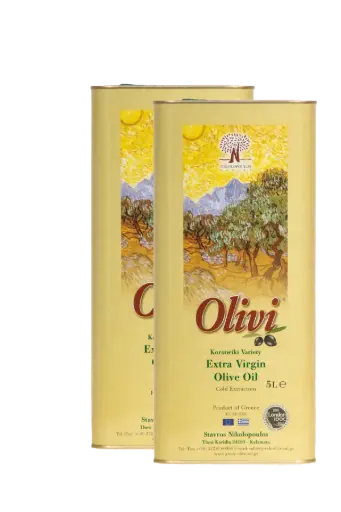 [VE___S_BM_10L__] Huile d'Olive Vierge Extra - Bidon Métallique 5L x 2