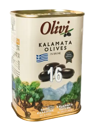 [Olka_B_BM_4Kg__] Olives de Table Kalamon BIO en saumure - 4Kg